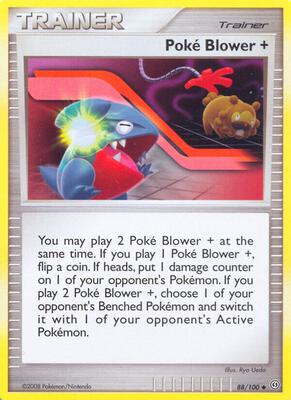 Poke Blower + card from Stormfront