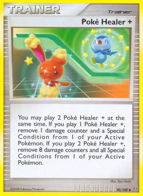 Poke Healer + card from Stormfront