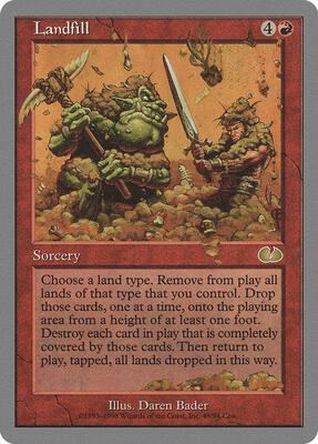 Landfill card from Unglued