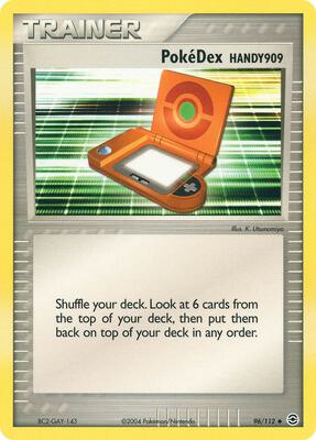 PokeDex (HANDY909) card from EX FireRed & LeafGreen