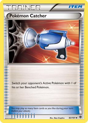 Pokemon Catcher card from Plasma Blast