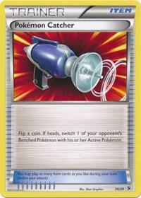 Pokemon Catcher card from Kalos Starter Set