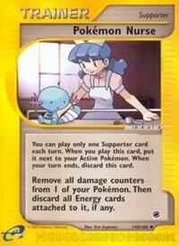 Pokemon Nurse card from Expedition