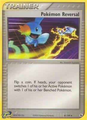 Pokemon Reversal card from EX Ruby and Sapphire