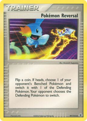 Pokemon Reversal card from EX FireRed & LeafGreen