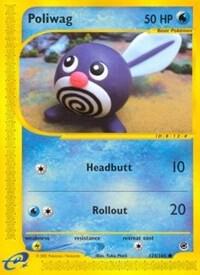 Poliwag card from Expedition