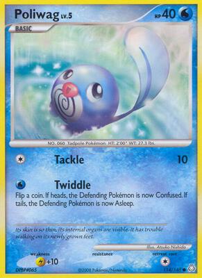 Poliwag card from Legends Awakened