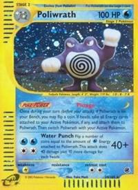 Poliwrath (24) card from Expedition