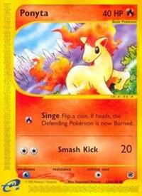 Ponyta card from Expedition
