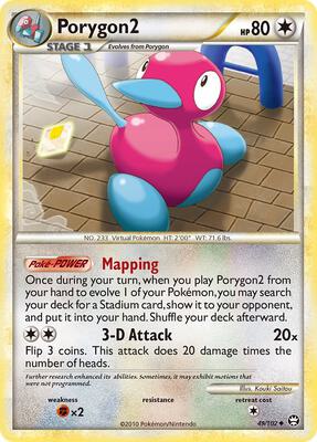 Porygon2 card from Triumphant