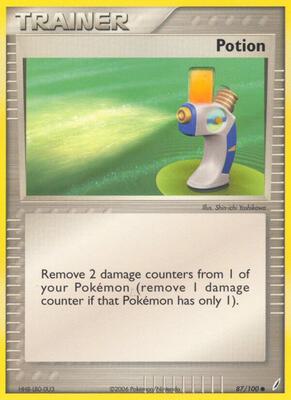 Potion card from EX Crystal Guardians
