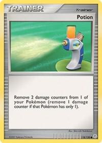 Potion card from Diamond and Pearl