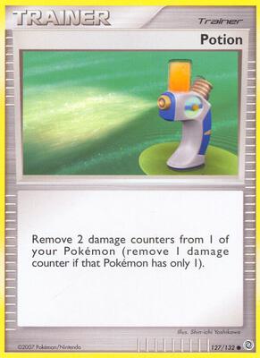 Potion card from Secret Wonders