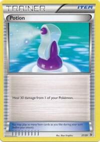 Potion card from Kalos Starter Set