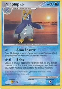 Prinplup card from DP Trainer Kit: Manaphy & Lucario