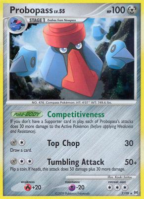 Probopass card from Arceus