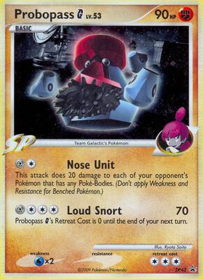 Probopass G - DP43 card from Diamond and Pearl Promos