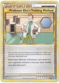 Professor Elm's Training Method card from HGSS Trainer Kit: Gyarados & Raichu