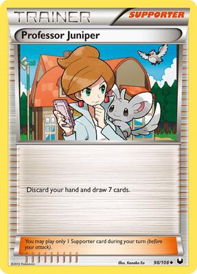 Professor Juniper card from Dark Explorers