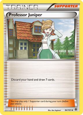 Professor Juniper card from Plasma Blast