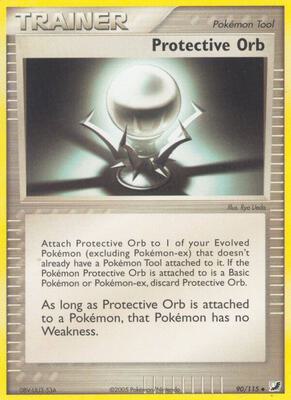 Protective Orb card from EX Unseen Forces