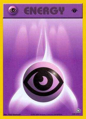 Psychic Energy card from Neo Genesis