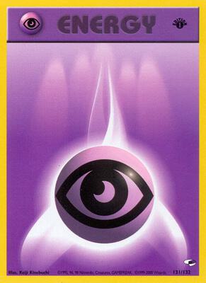 Psychic Energy card from Gym Heroes