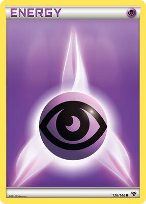 Psychic Energy card from XY Base Set