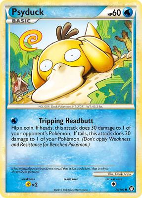 Psyduck card from Triumphant