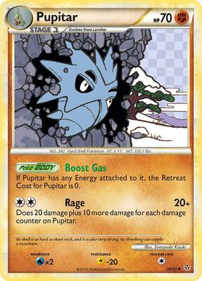 Pupitar (38) card from Unleashed