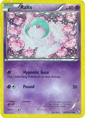 Ralts card from Legendary Treasures: Radiant Collection