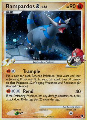 Rampardos GL card from Rising Rivals