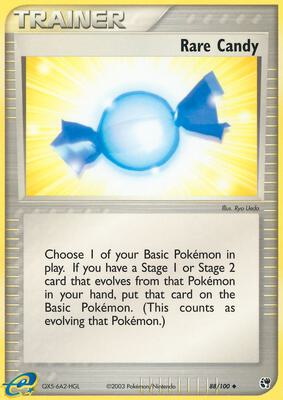 Rare Candy card from EX Sandstorm