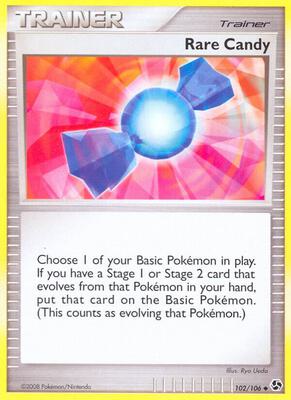 Rare Candy card from Great Encounters
