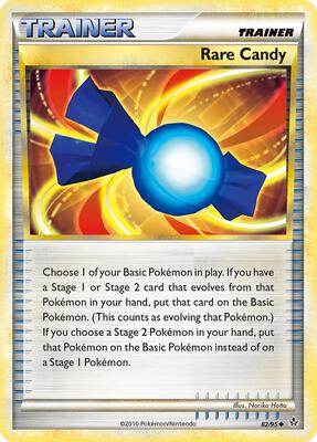 Rare Candy card from Unleashed