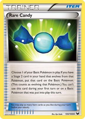 Rare Candy card from Dark Explorers