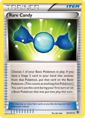 Rare Candy card from Plasma Blast