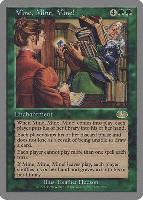 Mine, Mine, Mine! card from Unglued