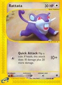 Rattata card from Expedition