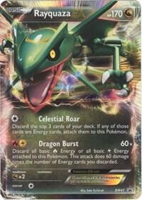 Rayquaza EX -BW47 card from Black and White Promos