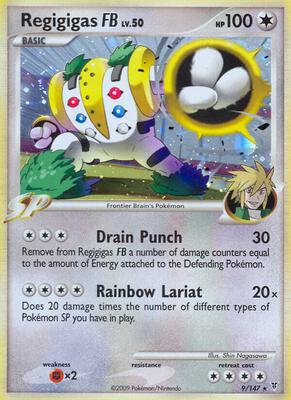 Regigigas FB card from Supreme Victors