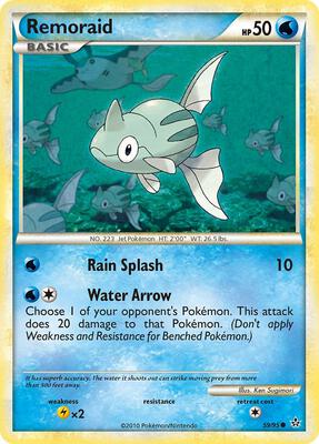 Remoraid card from Unleashed