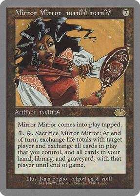 Mirror Mirror card from Unglued