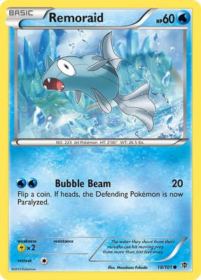 Remoraid card from Plasma Blast