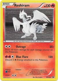 Reshiram - BW004 card from Black and White Promos