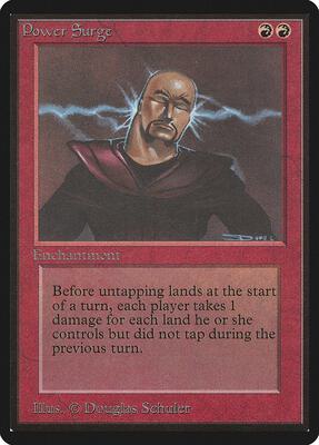 Power Surge card from Beta Edition
