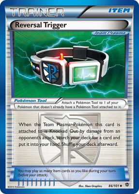 Reversal Trigger (Team Plasma) card from Plasma Blast