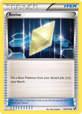 Revive card from Black and White