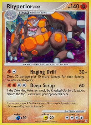 Rhyperior card from Supreme Victors