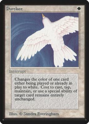 Purelace card from Beta Edition